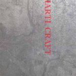 Silver Gray Stone veneer panels or thin sheets for wall covering