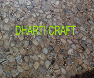 Brown Agate stone slab India