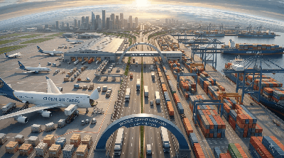 Cargo handling port